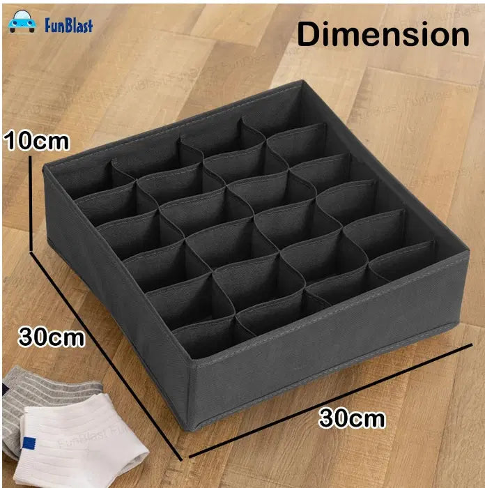 24-Compartment Drawer Organizer Box — Pack of 1