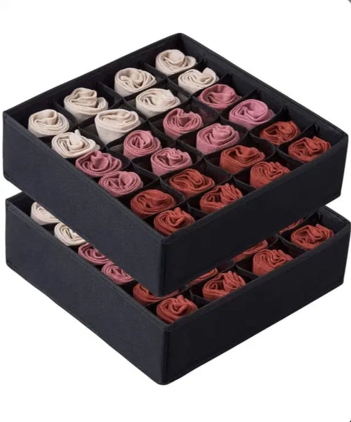 24-Compartment Drawer Organizer Box — Pack of 1